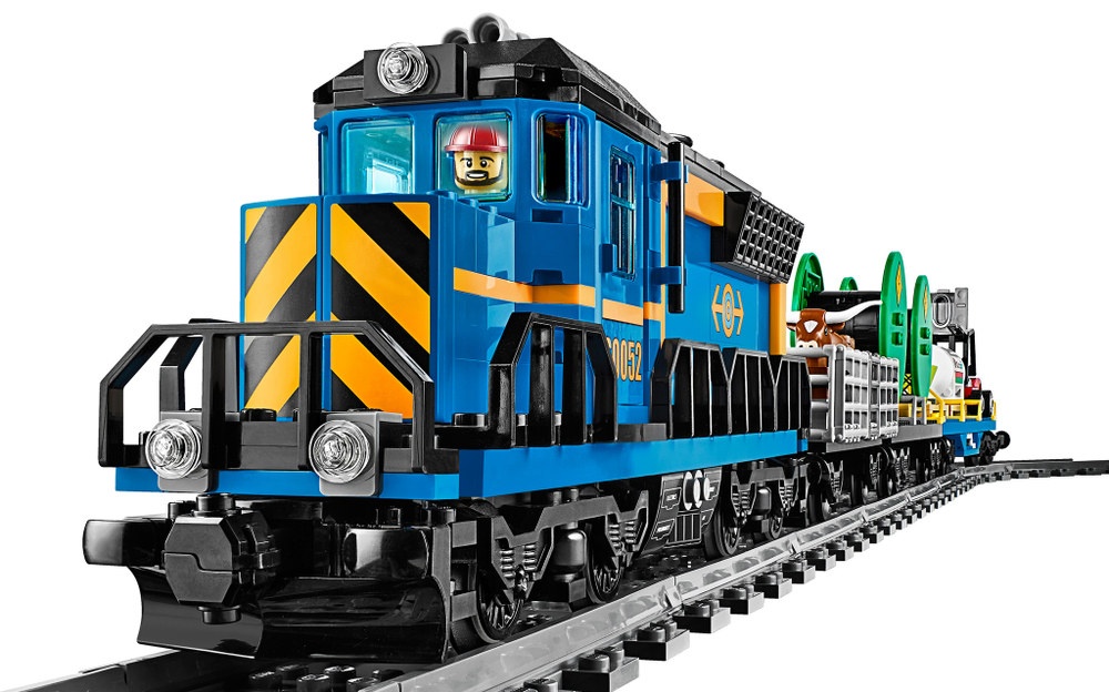 LEGO City: Грузовой поезд 60052 — Cargo Train — Лего Сити Город