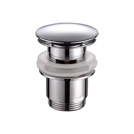Донный клапан  для раковины, 1" 1/4, бел, Frap, F60-8