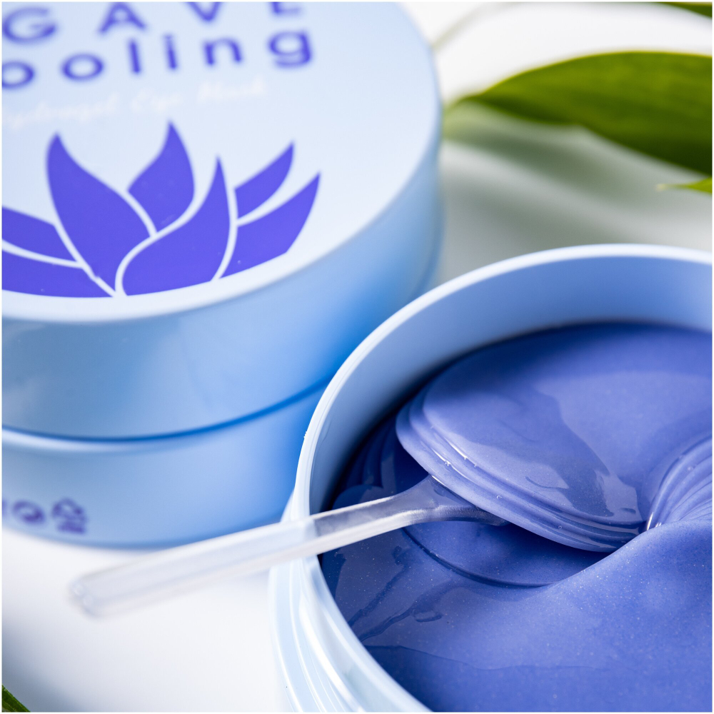 Petitfee охлаждающие гидрогелевые патчи с экстрактом агавы Agave cooling hydrogel eye mask, 60 шт.