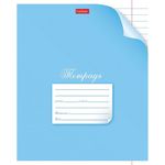 Тетрадь 12 л. HATBER линия, обложка картон, "С уголком", 12Т5В2, 20шт