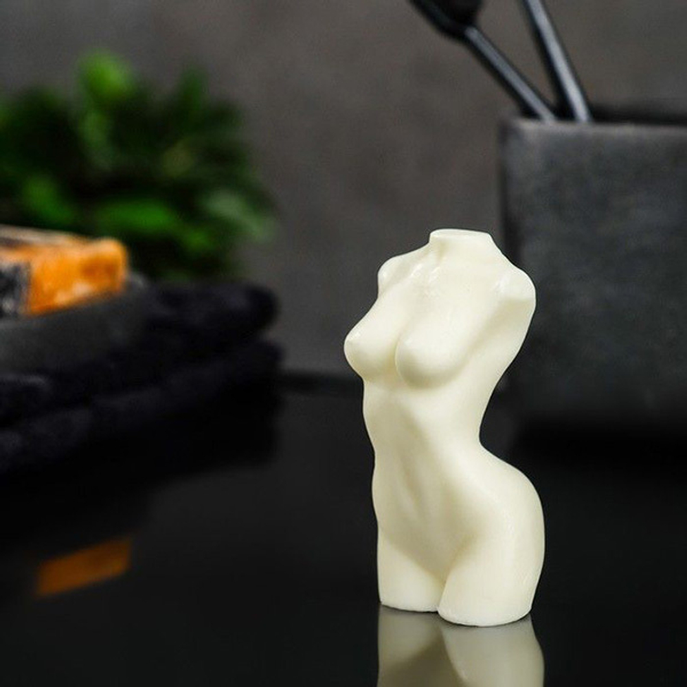 Белое фигурное мыло Женское тело №1 Сима-Ленд 6919724