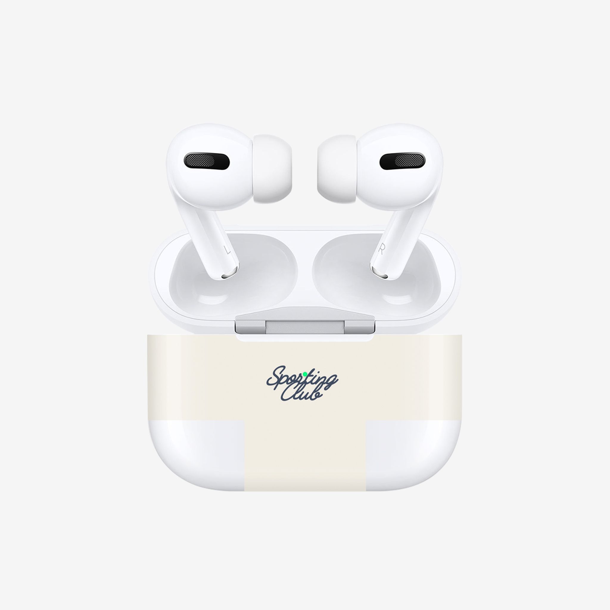 Виниловая наклейка SPORTING CLUB для AirPods