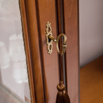 ЛОРЕНЦО Шкаф для книг двухдверный (стекло)