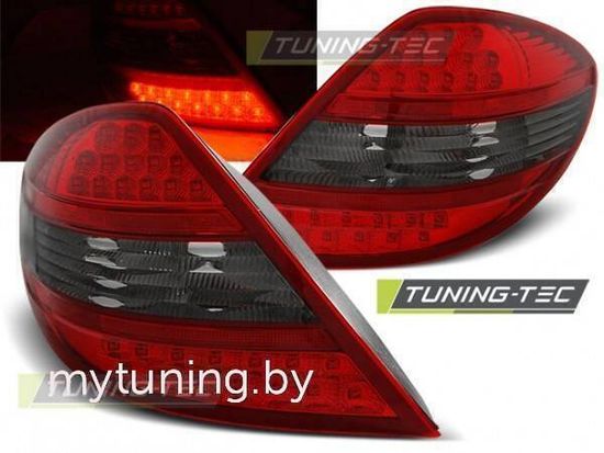 Задние фонари red smoke led для Mercedes SLK R171