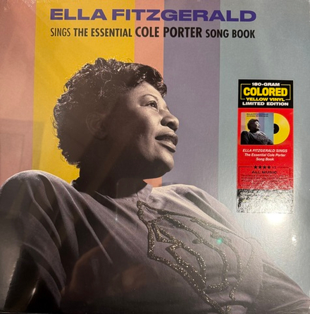 Виниловая пластинка Ella Fitzgerald ‎– Sings The Essential Cole Porter Song Book LP Yellow