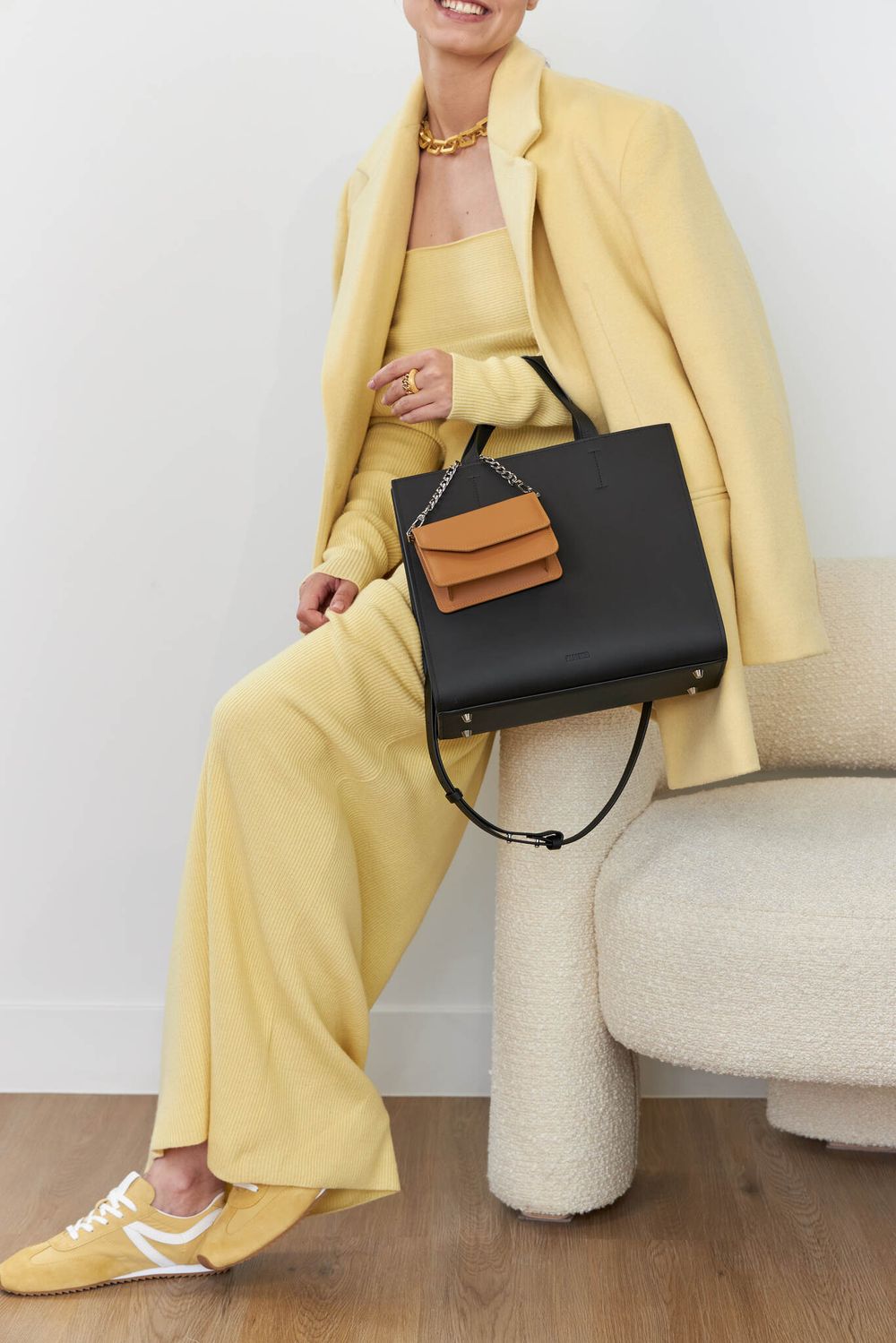 ШОППЕР КВАДРАТНЫЙ ЧЕРНЫЙ