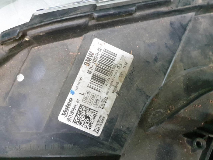 Битая Фара левая BMW X1 F48 (2015-2019) LED