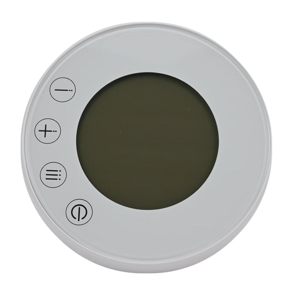 Floor heating thermostat Elephant T2RM-WF, body material - plastic, color - white, electronic control