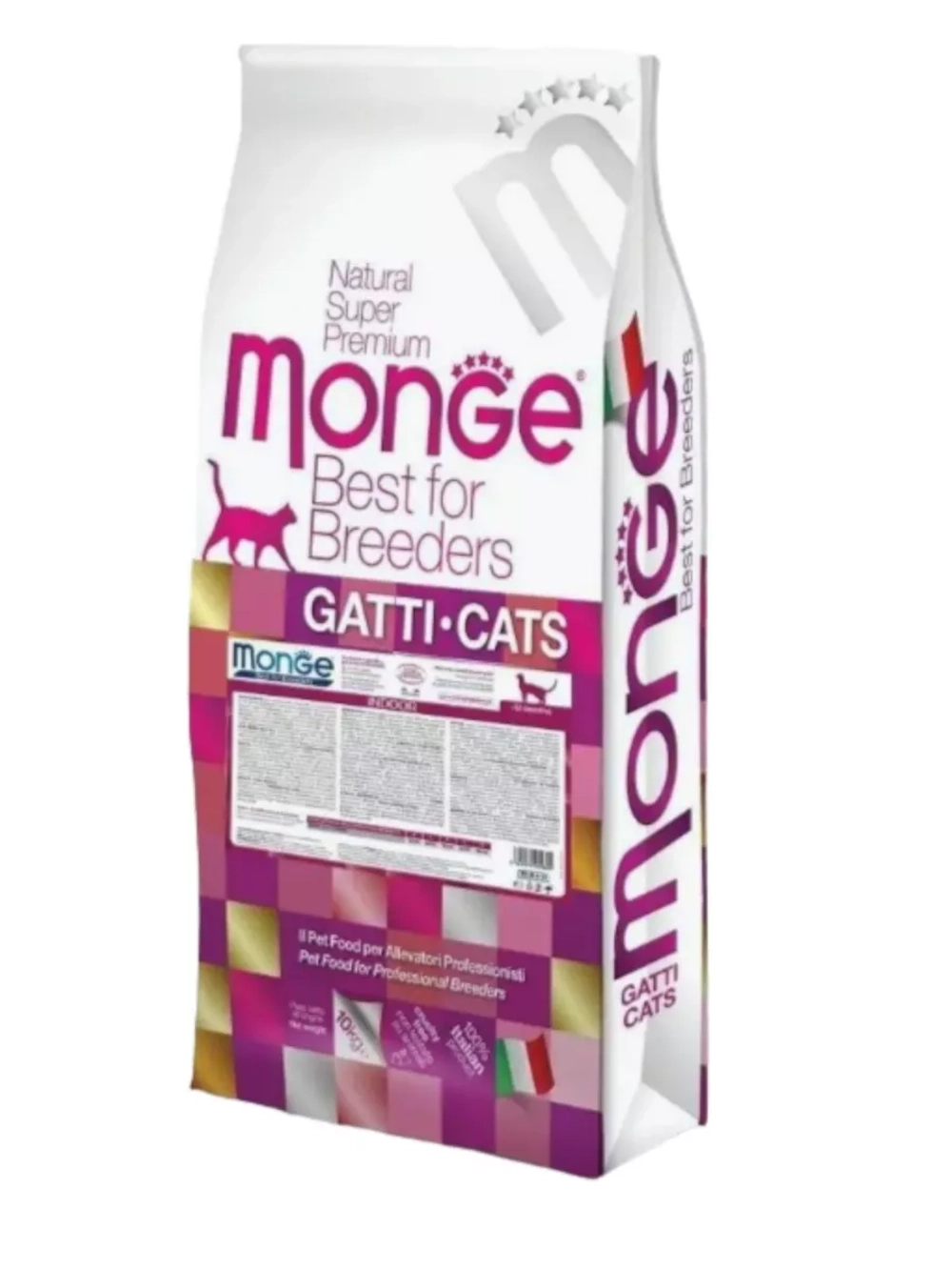 Monge (Монж) Cat PFB Daily Line Indoor для домашних кошек с Курицей, 10 кг.