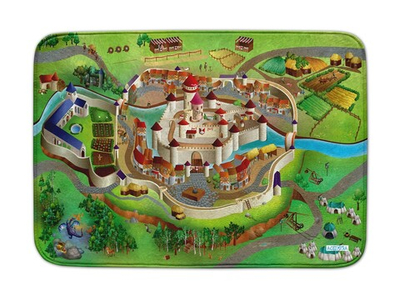 Коврик Ultra Soft HOK Middle Age, 100x150 см