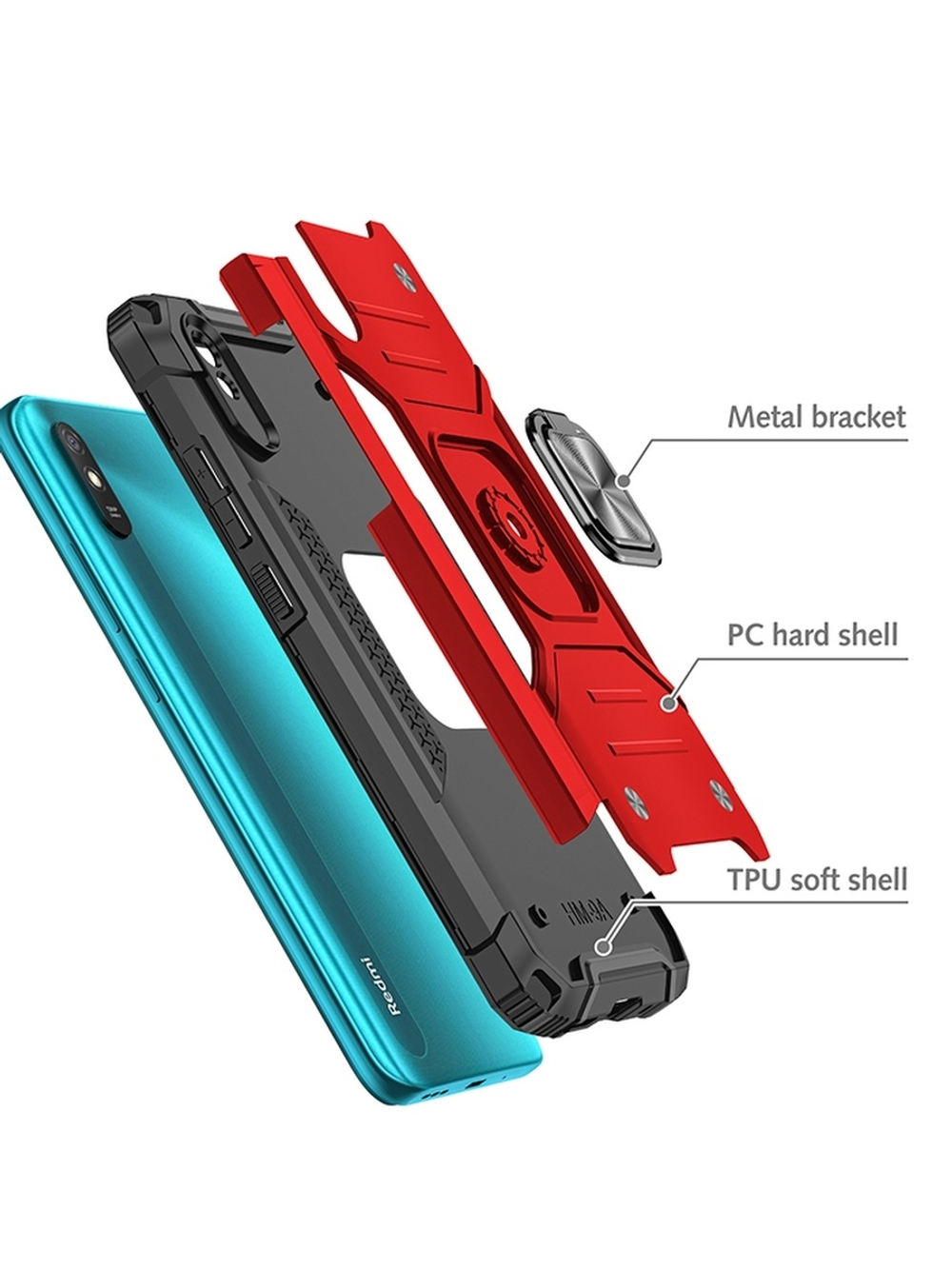 Противоударный чехол Legion Case для Xiaomi Redmi 9A