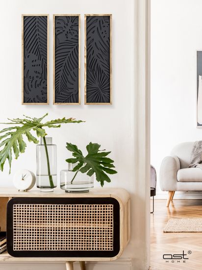 Панно настенное "Leaves" B