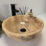 Раковина из оникса Bowl Sunset TinLip BO-63006 40*40*15 140