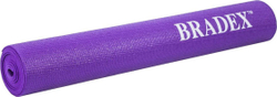 Коврик для йоги и фитнеса 173*61*0,4 с рисунком ВИОЛЕТ