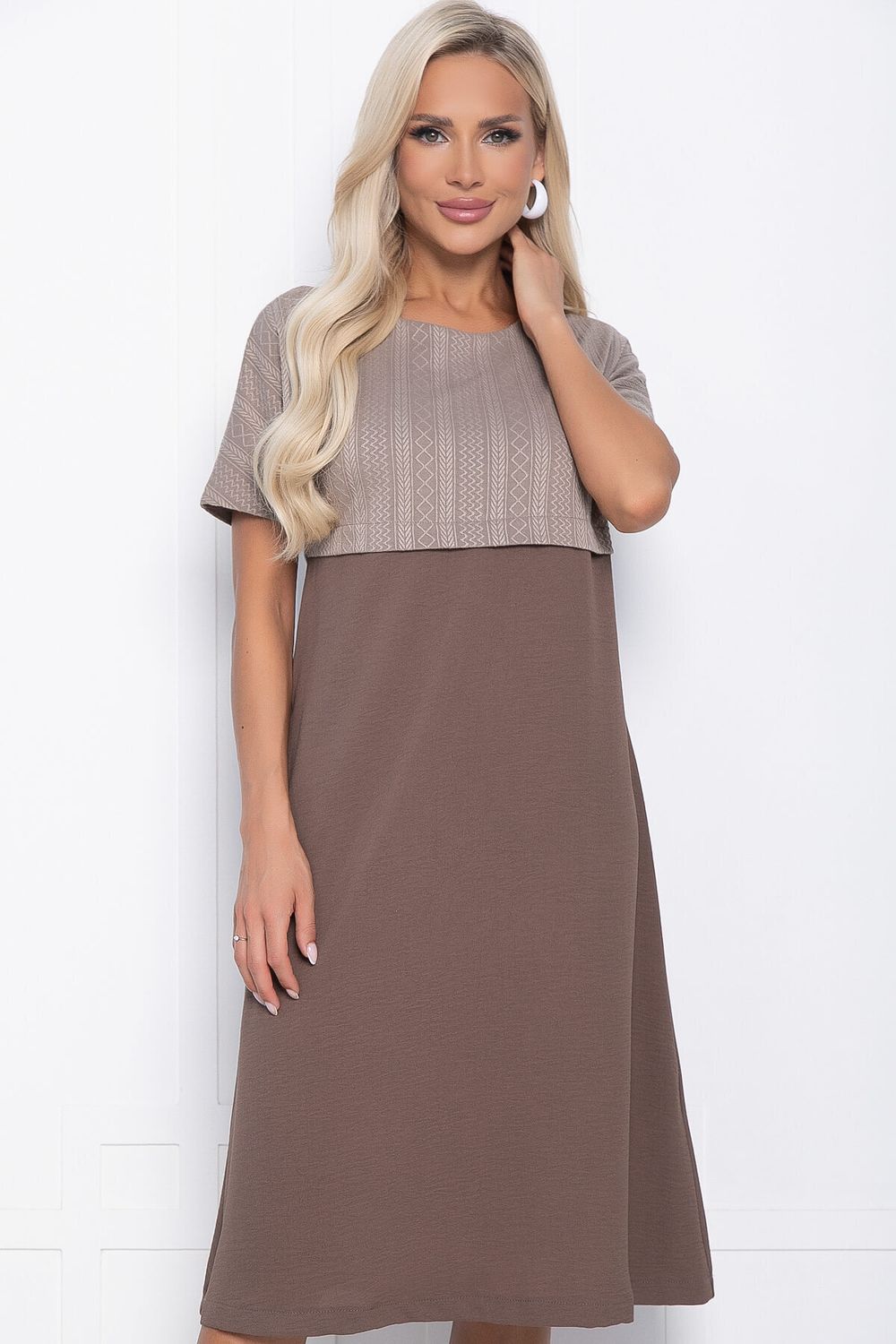 Платье Терри (шоколад) П10996 LT Collection (Акция)