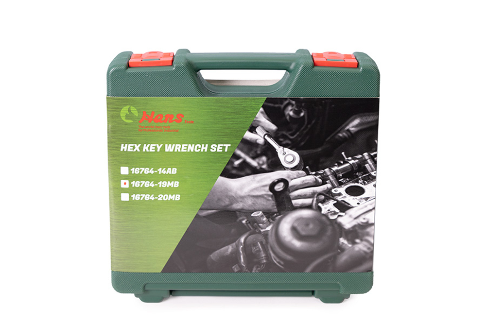 16764-19MB набор Г-шестигранников 2-22 мм, 19 пр.