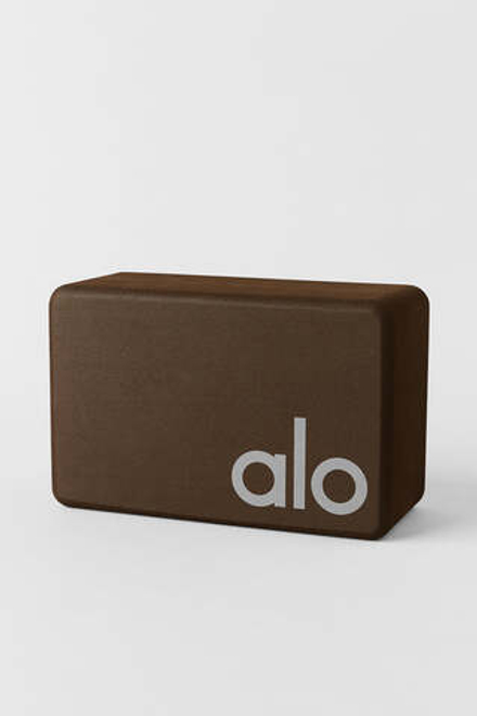 Alo Yoga Блок для йоги, коричневый