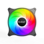 Вентилятор для корпуса PCCooler FX 120 ARGB BK 1x(120x120x25mm) 1000-2000 RPM 52,79CFM Black