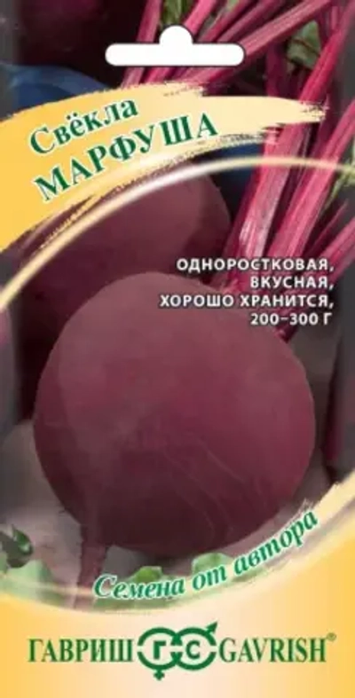 Свекла Марфуша 3г Семена от автора (Гавриш)