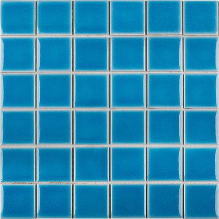 Мозаика Crackle Light Blue Glossy (LWWB80082) (4.8x4.8)