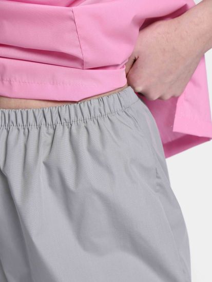 Костюм женский "Ирис" брюки (ярко-розовый/серый)