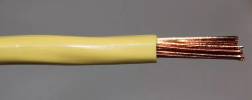 Провод медный ПуГВ 0,75 (ПВ-3) желтый