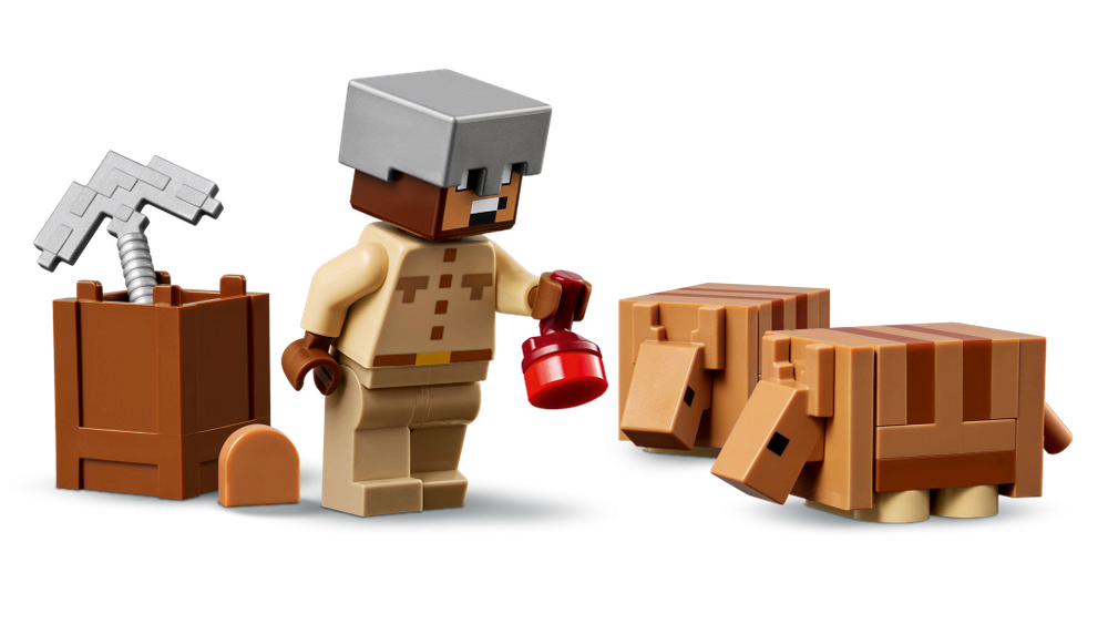 Конструктор Minecraft 21269 «Экспедиция на Рудник Броненосцев»