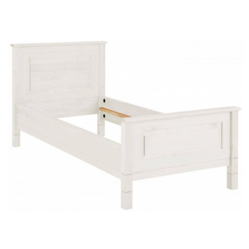 Кровать Рауна 90x200 (белый воск), 103x99x215,2 см