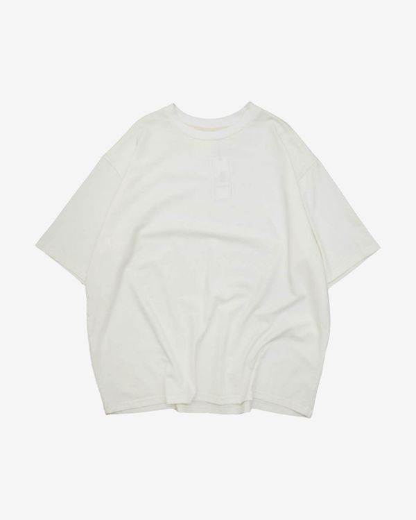 Футболка оверсайз белая - фото 1