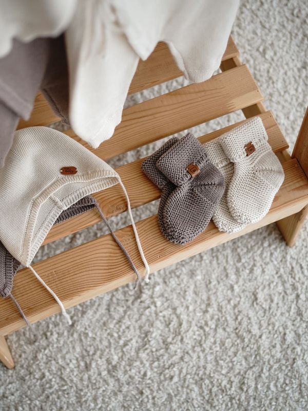 Носочки вязаные 