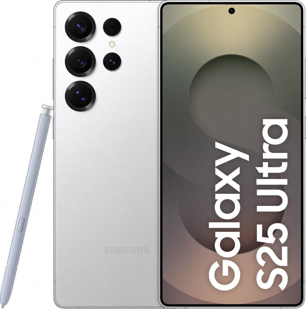 Смартфон Samsung Galaxy S25 Ultra 1 ТБ Серебряный титан (Titanium Whitesilver)