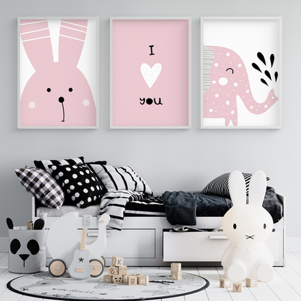 Интерьерная картина в технике цифровой печати. АРТ 041 Детская комната