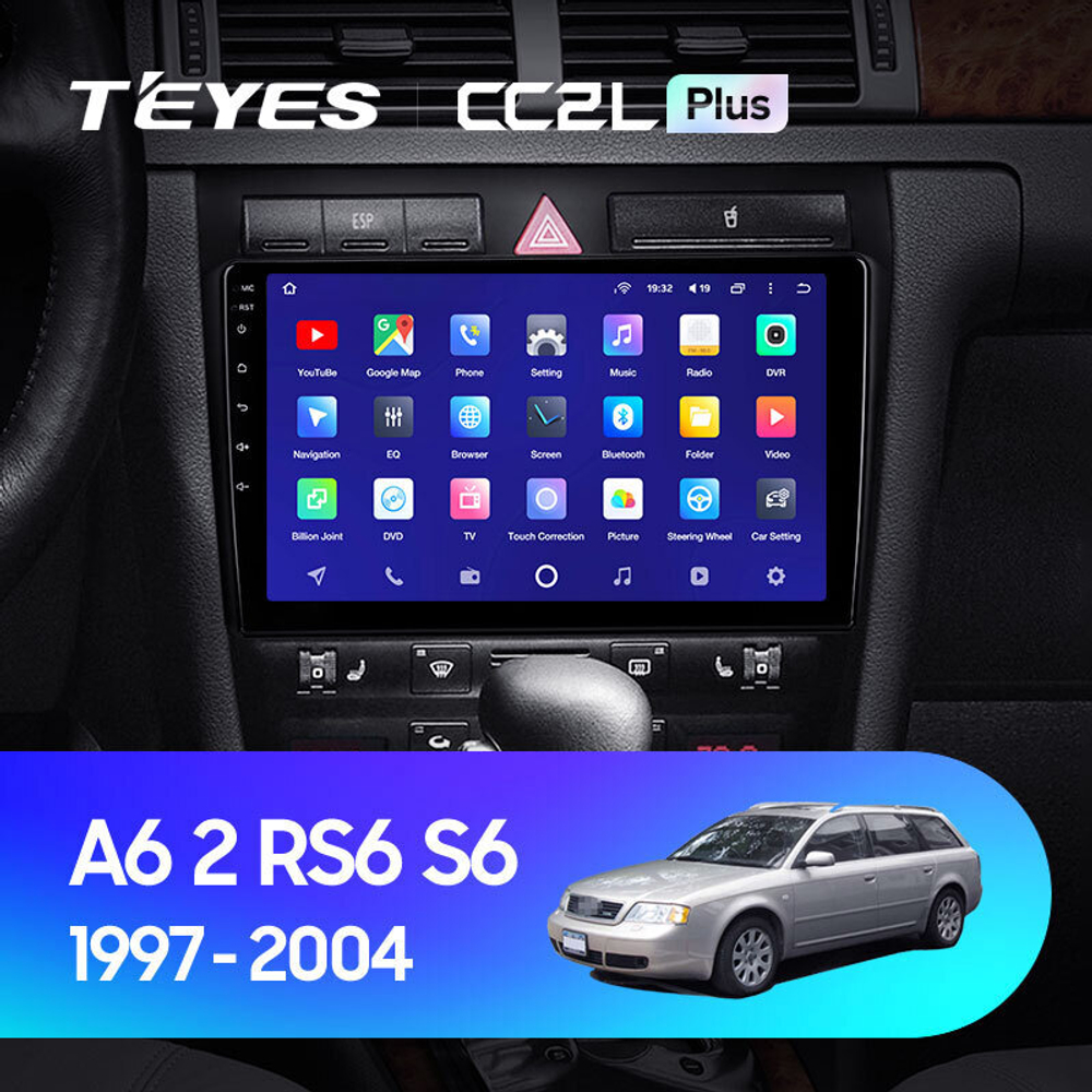 Teyes CC2L Plus 9" для Audi A6 1997-2004