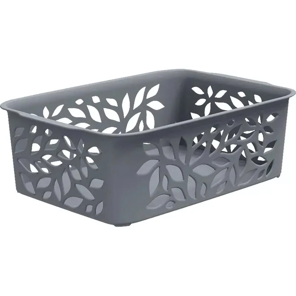 Корзина Leaves 1,2л 184х62мм (серый)
