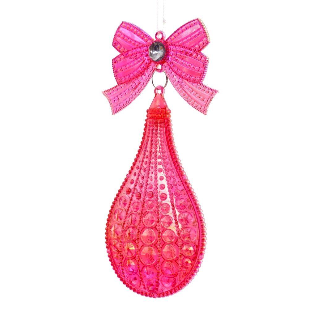 GAEM Украшение новогоднее "Капля", L8 W1 H17 см, 2в.