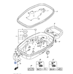 Фиксатор капота Suzuki DF4-DF6 61611-91J00-000