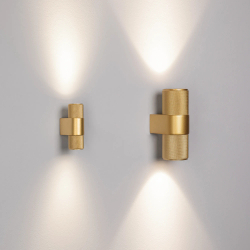 Светильник SP-SPICY-WALL-MINI-TWIN-S104x39-2x3W Day4000 (GD, 40 deg, 230V) (Arlight, IP20 Металл, 3 года) 035563