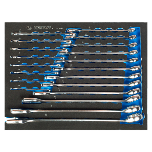 KING TONY (9-1220MRV) Набор комбинированных ключей, ложемент, 20 предметов