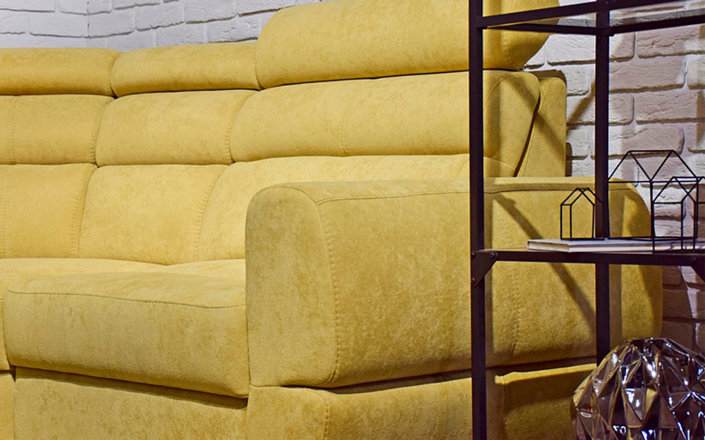 Приобрести угловой шикарный диван Даллас фабрики Andrea по выгодной цене в интернет магазине mebelsouz.com