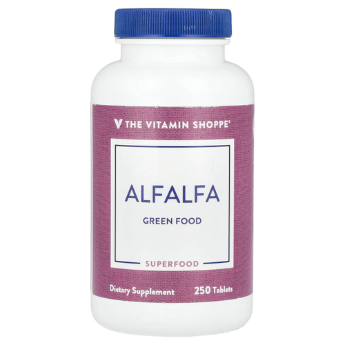 The Vitamin Shoppe, Люцерна, 250 таблеток