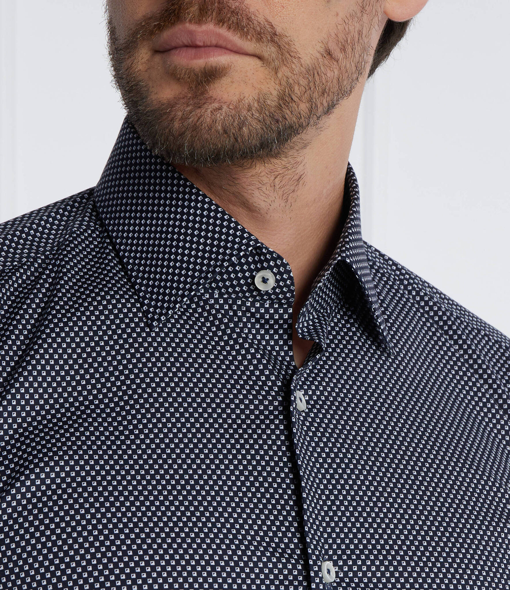 Рубашка HANK BOSS BLACK - темно-синий(50502804)