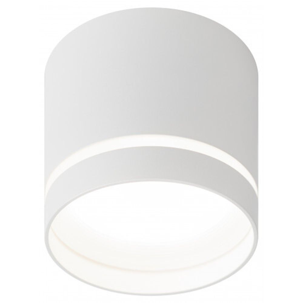 OL9 GX53 WH/WH Подсветка ЭРА Накладной под лампу Gx53, алюминий, цвет белый+белый