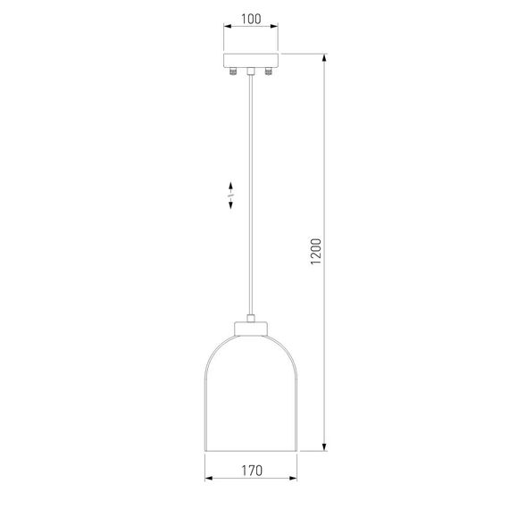 Подвесной светильник Eurosvet Tandem 50119/1 никель