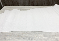 Crocco Back White (0,8-1,0 мм), цв. Белый, натуральная кожа