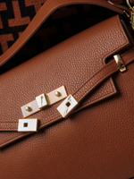 Кожаная сумка Deboro 31116 фундук