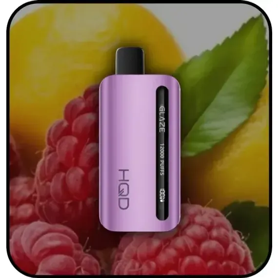HQD GLAZE 12000 - Raspberry Lemon (5% nic)
