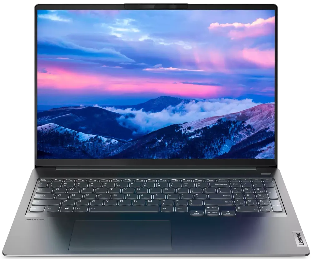 Ноутбук Lenovo IdeaPad 5 Pro Gen 6, 16&amp;quot; (2560x1600) IPS 120Гц/AMD Ryzen 9 5900HX/32ГБ DDR4/1ТБ SSD/GeForce RTX 3050 4ГБ/Без ОС, серый [82L500XGRK]