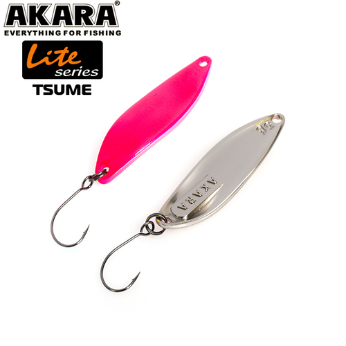 Блесна колебалка Akara Lite Series Tsume 45 5 гр. Sil-28