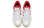 Stiga Slip Resistant Abrasion Resistant Low top Training Shoes Unisex White Red