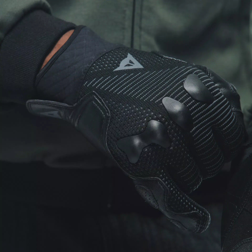 Перчатки комбинированные Dainese UNRULY ERGO-TEK GLOVES Black/Anthracite